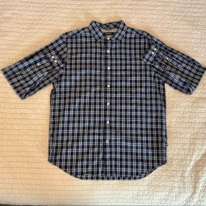 Nautica l/s button down Navy shirt
